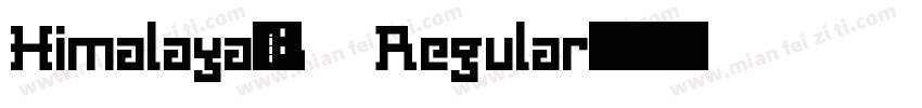 Himalaya-L Regular字体转换